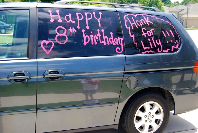 Birthday car