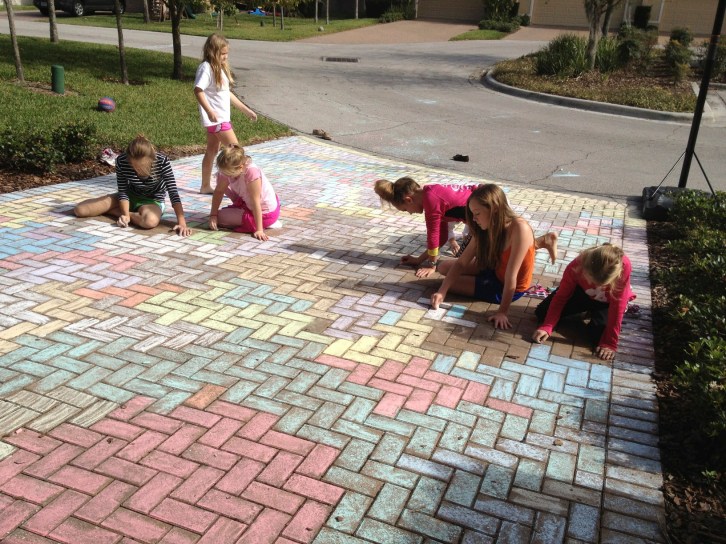 Sidewalk Chalk Art Chalk ideas