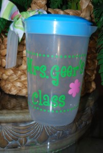 monogrammed pictcher teacher appreciation