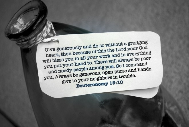 a jar of sacrifice teaching kids to give